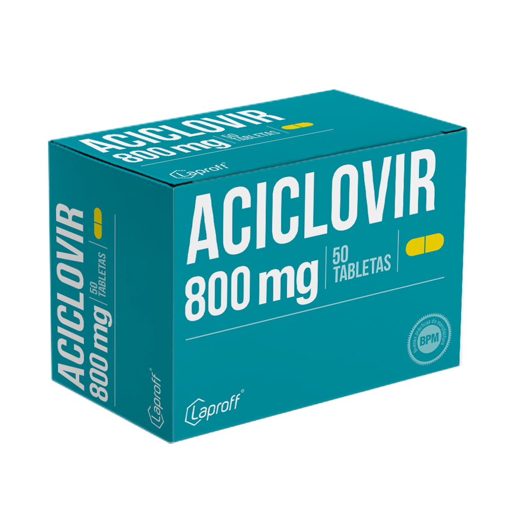 ACICLOVIR TAB 800MG X 50  LAPROFF