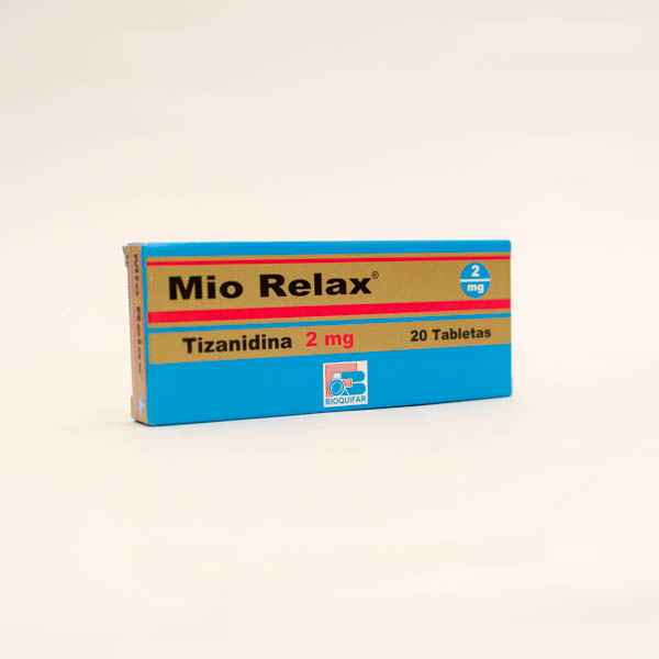 MIO RELAX TINID 2MG X 20 BIOQUIFAR