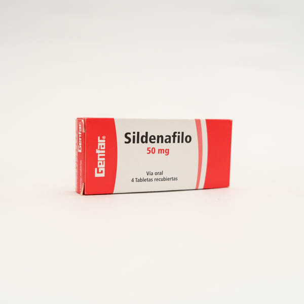 SILDENAFIL 50MG X 4 GF