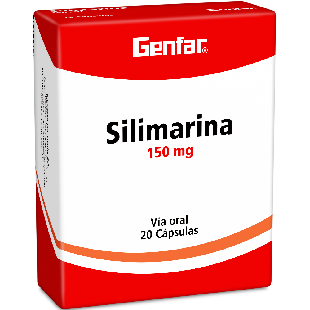 SILIMARINA CAP 150MG X 20 GF