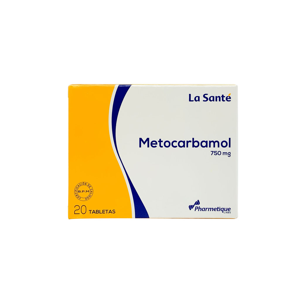 METOCARBAMOL TAB 750 X 20  LSTE