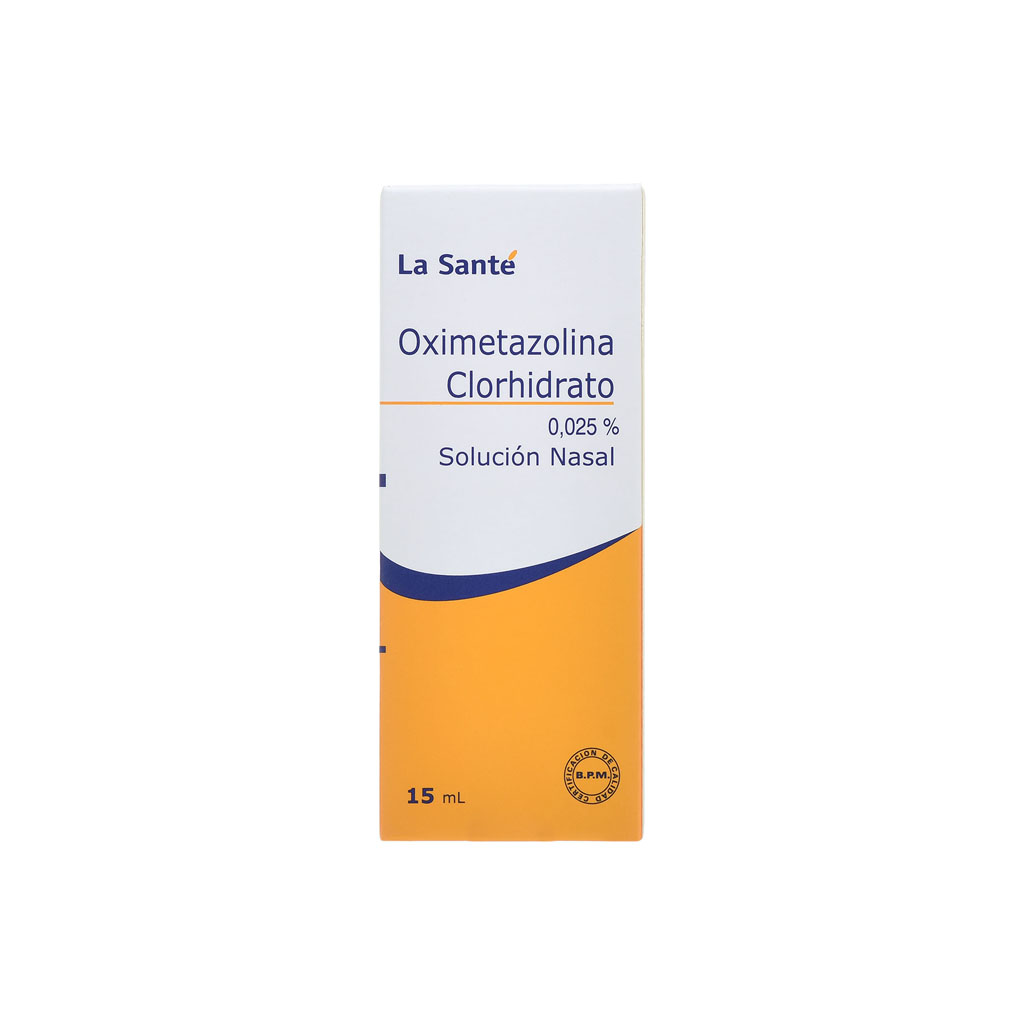 OXIMETAZOLINA 0 25MG PED X 15ML LSANTE