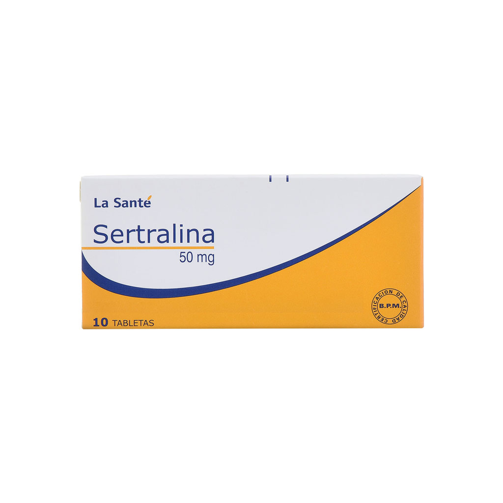 SERTRALINA TAB 50MG X 10 LSTE