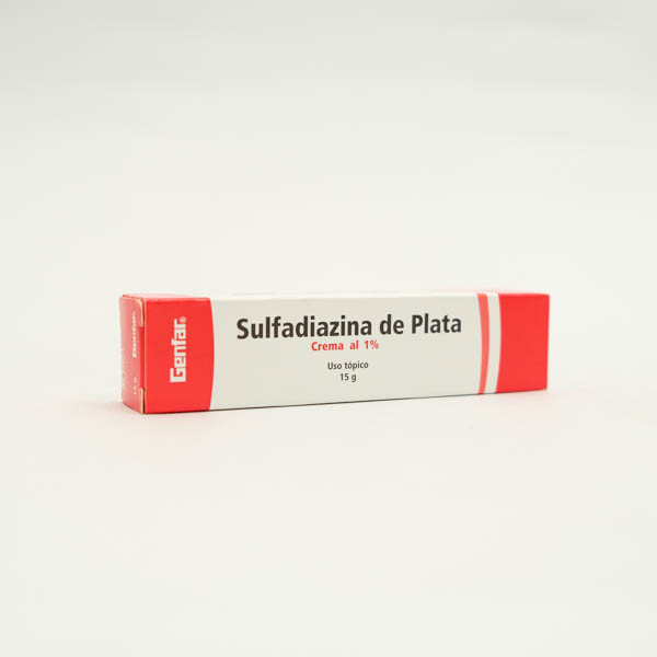 SULFADIAZINA PLATA X 15GR GF