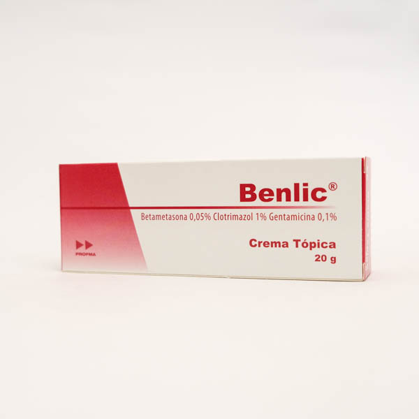 BENLIC CREMA X 20G BET GENT CLOT PROFMA