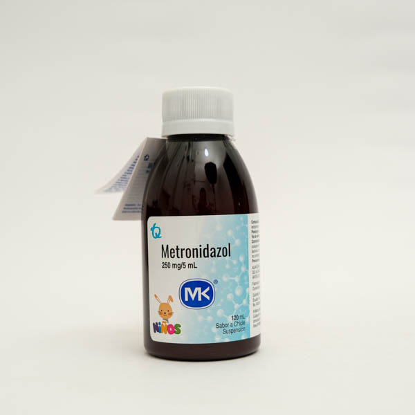 METRONIDAZOL SUS 250MG X 120  MK