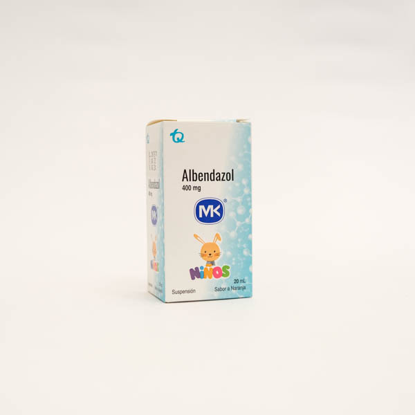 ALBENDAZOL SUS 400MG X 20 MK