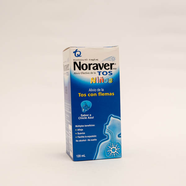 NORAVER NTF PED CHICLE X120ML MK