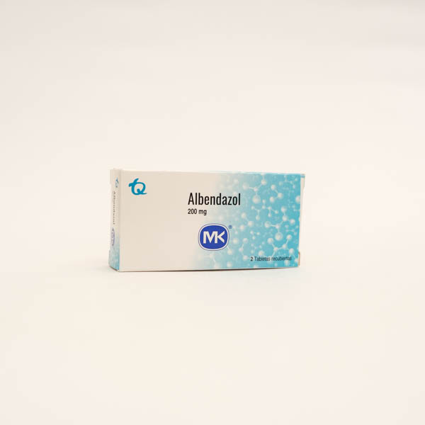 ALBENDAZOL TAB 200MG X 2 MK