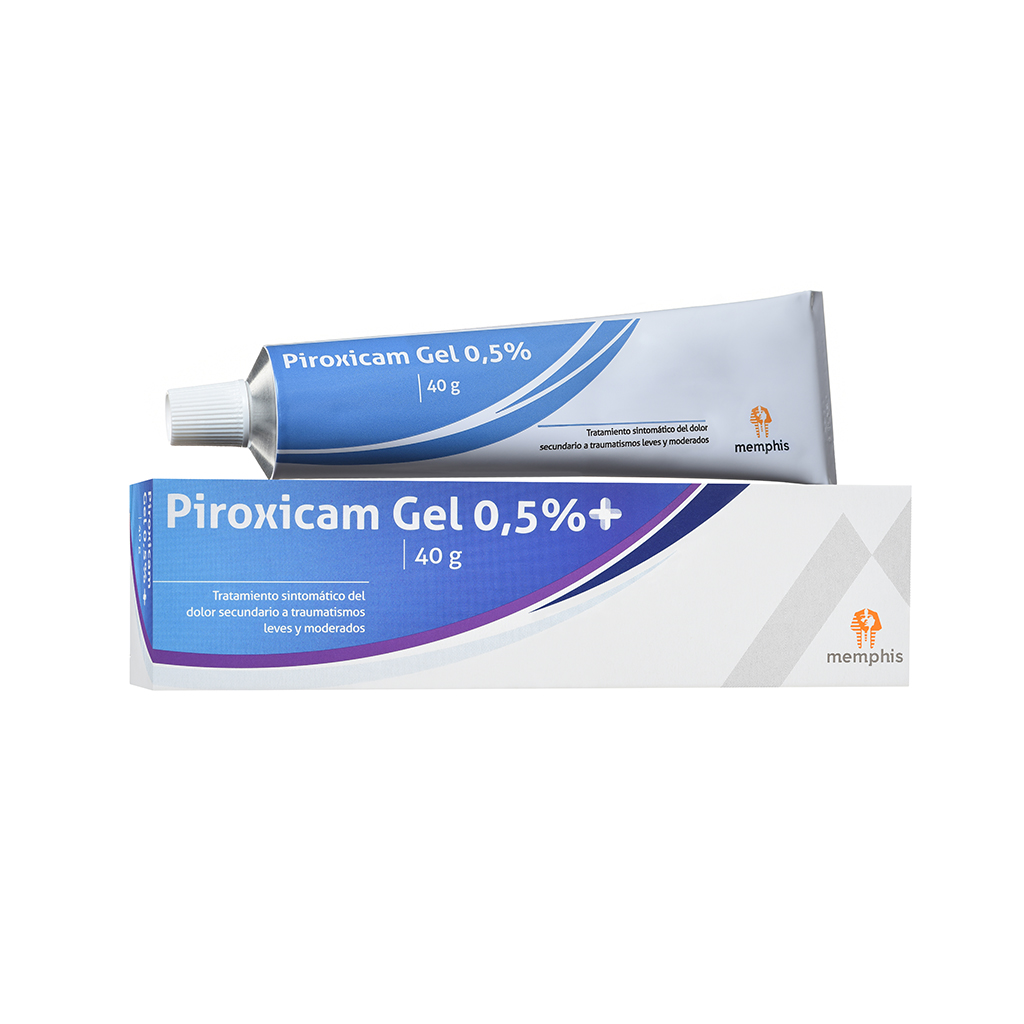 PIROXICAM GEL 40MG X 40G MEMPHIS