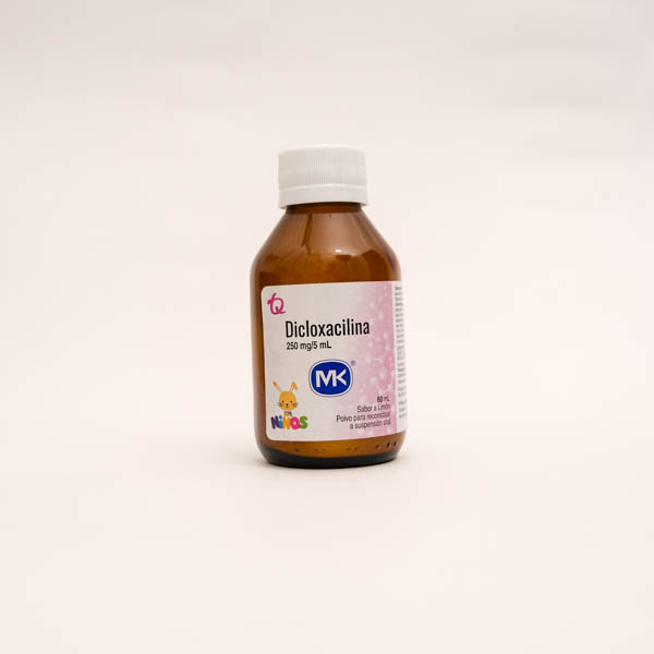 DICLOXACILINA SUS 250MG X 80 MK