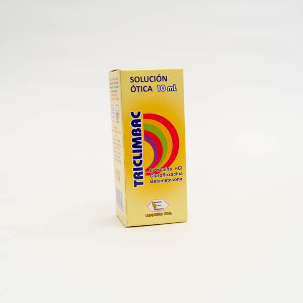 TRICLIMBAC SOL OTICA LIDOD CIPRO LABQUIFAR