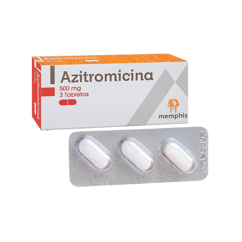 AZITROMICINA TAB 500MG X 3 MEMPHIS