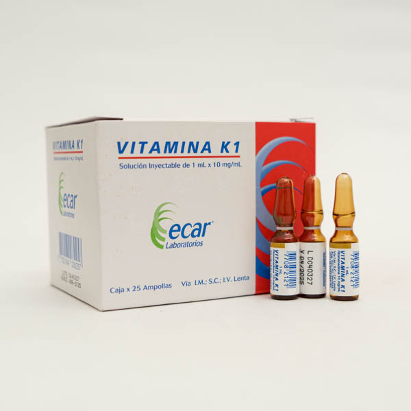 VITAMINA K1 10MG X 1  ECAR