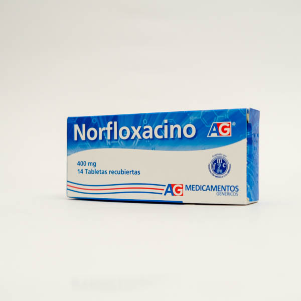 NORFLOXACINO TAB 400MG X 14 AG