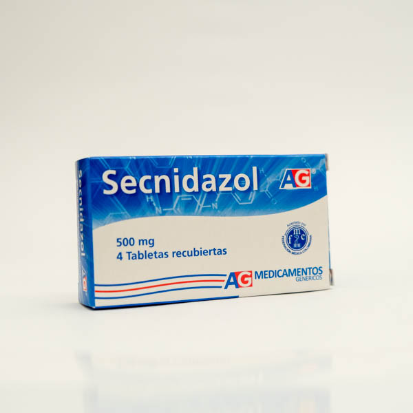 SECNIDAZOL TAB 500MG X 4 AG