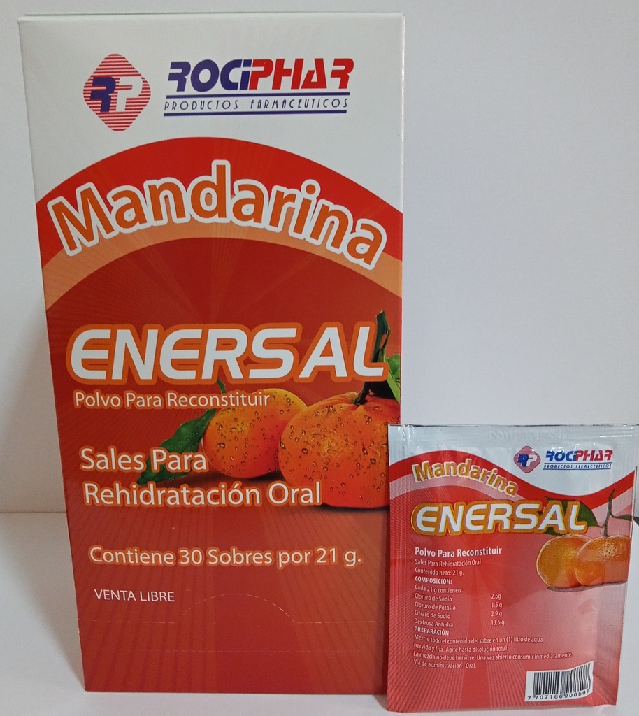 SALES DE REHID X 30 MANDARINA ROCIPHAR