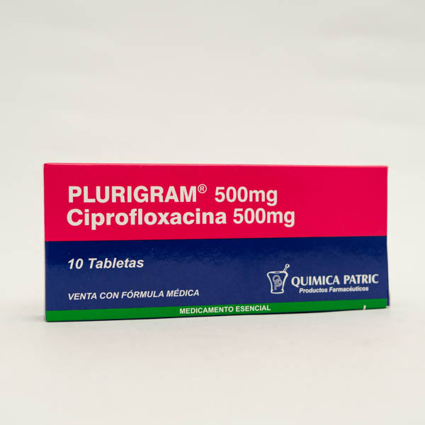 PLURIGRAM TAB 500MG X 10   QP