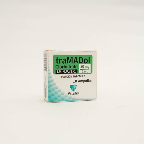 TRAMADOL AMP 50MG X 10  VITALIS