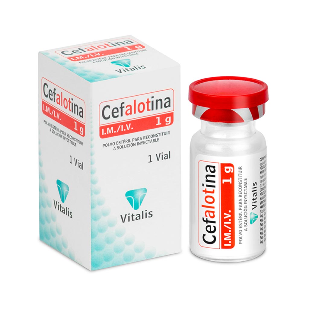 CEFALOTINA AMP 1GR X 1 VITALIS