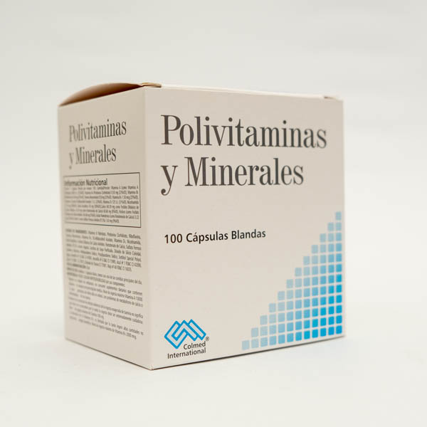 POLIVITAMINAS Y MINERALES  COLMED