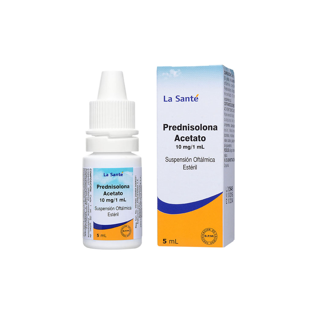 PREDNISOLONA GOTAS OFT X 5ML  LSANTE