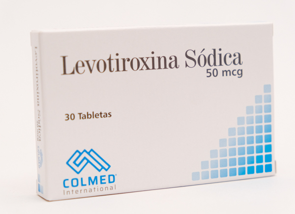 LEVOTIROXINA TAB 50MG X 30  COLMED