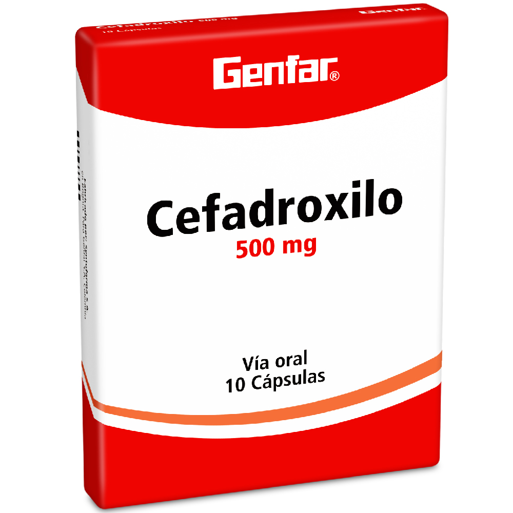 CEFADROXILO CAP 500MG X 10 GF