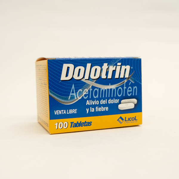 DOLOTRIN TAB 325MG X 100  LICOL