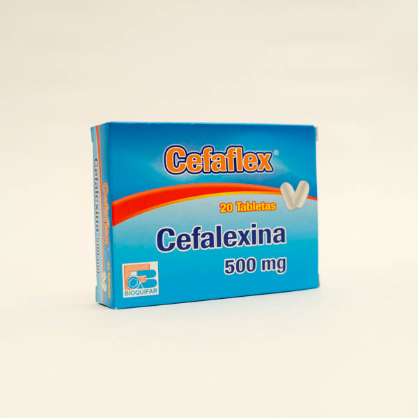 CEFAFLEX TAB 500MG X 20 BIOQUIFAR