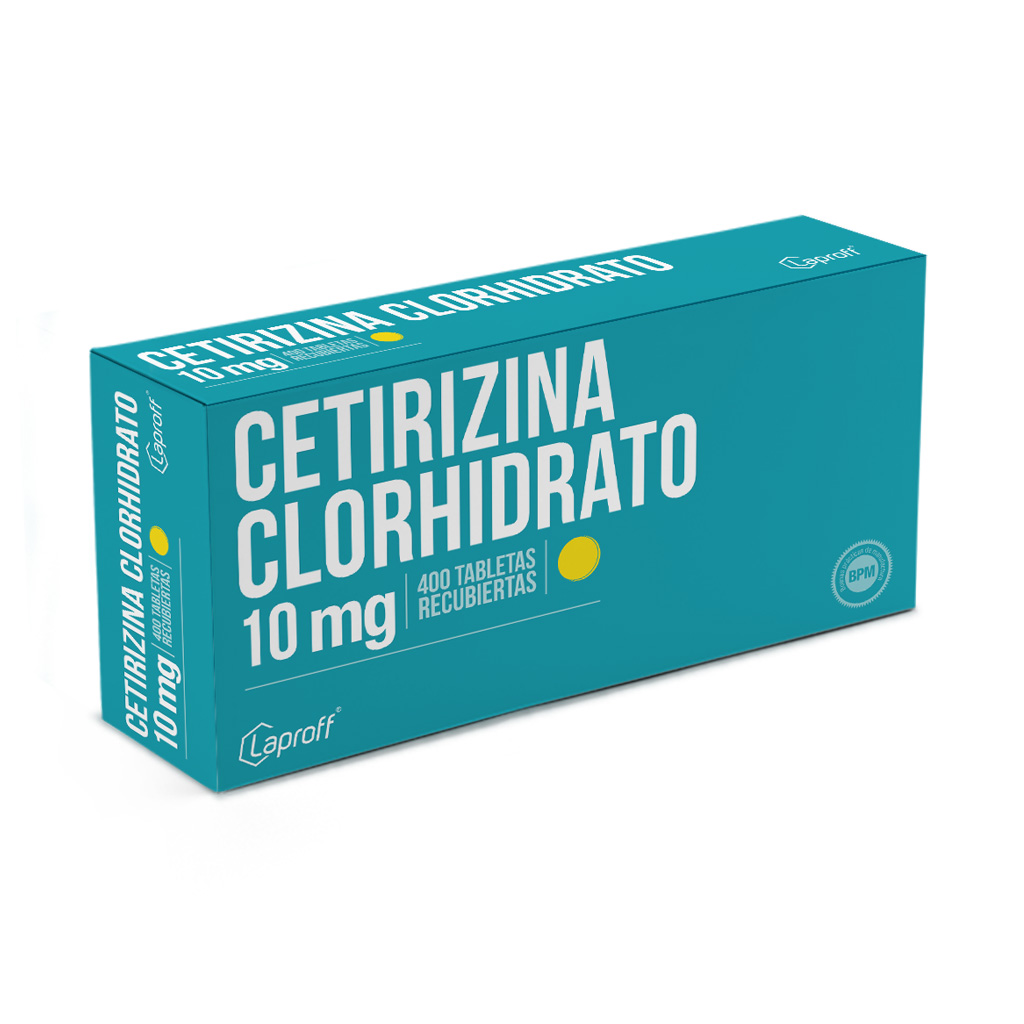 CETIRIZINA TAB 10MG X 400  LAPROFF