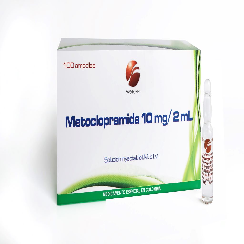 METOCLOPRAMIDA AMP X 100 FARMIONI