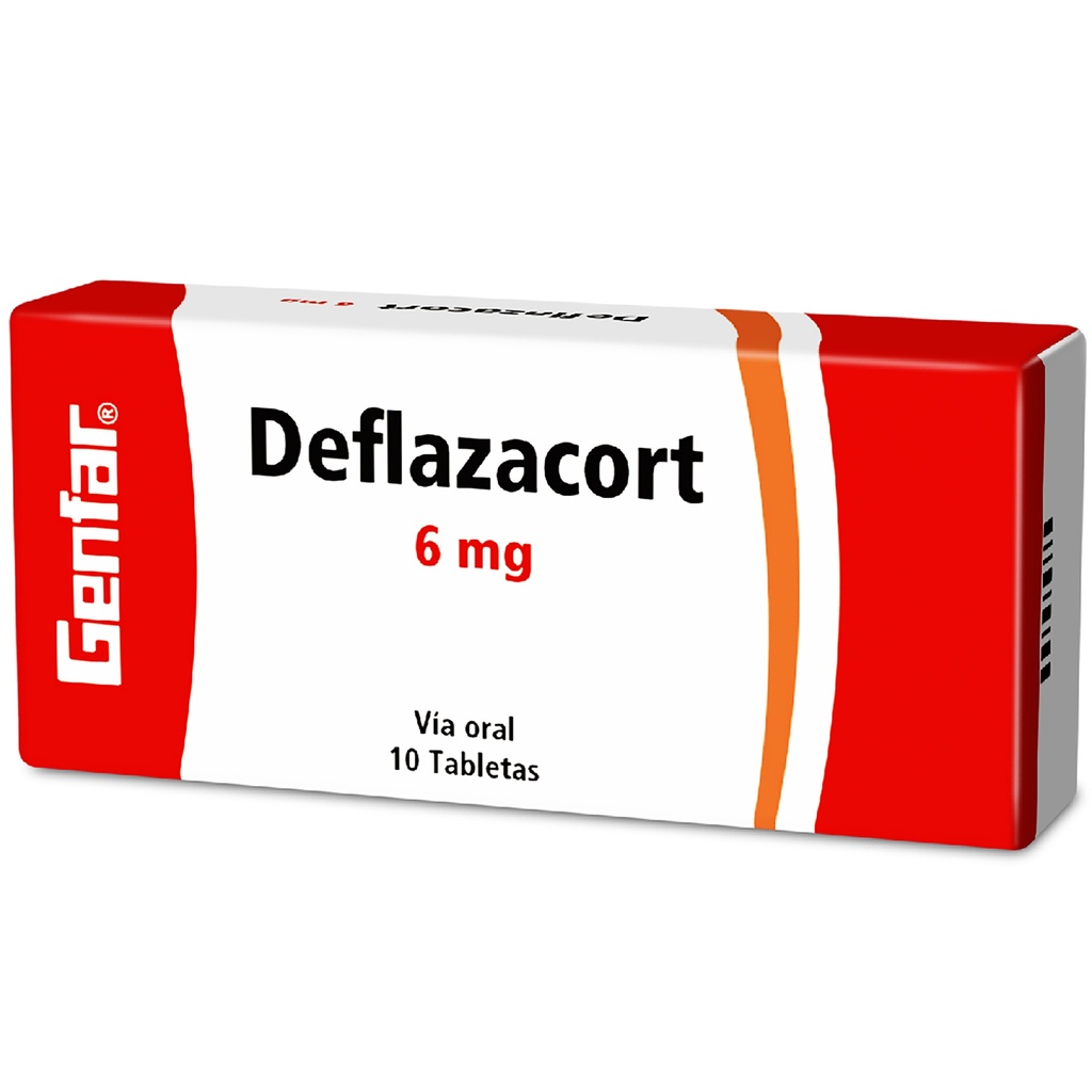 DEFLAZACORT TAB 6MG X 10  GF