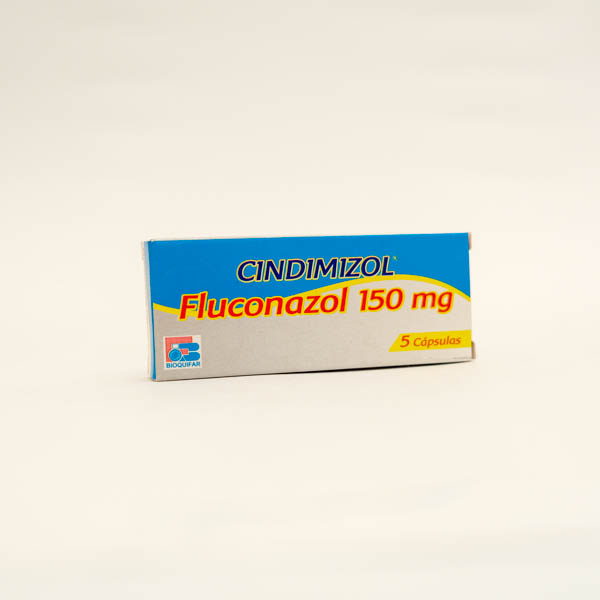 CINDIMIZOL TAB 150MG X 5 FLUCONA BIOQUIFAR