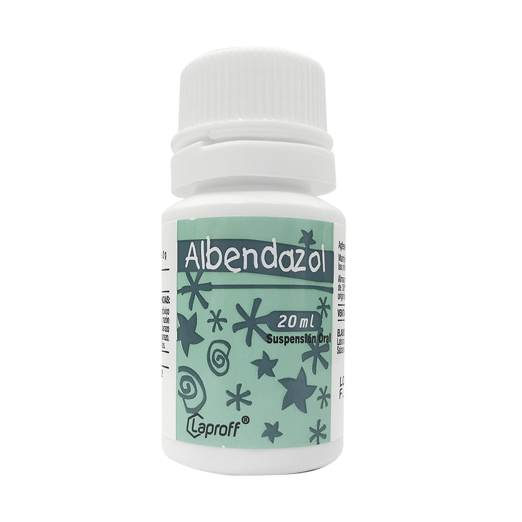 ALBENDAZOL SUS 400MG X 20  LAPROFF