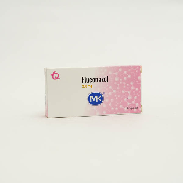 FLUCONAZOL CAP 200MG X 4  MK