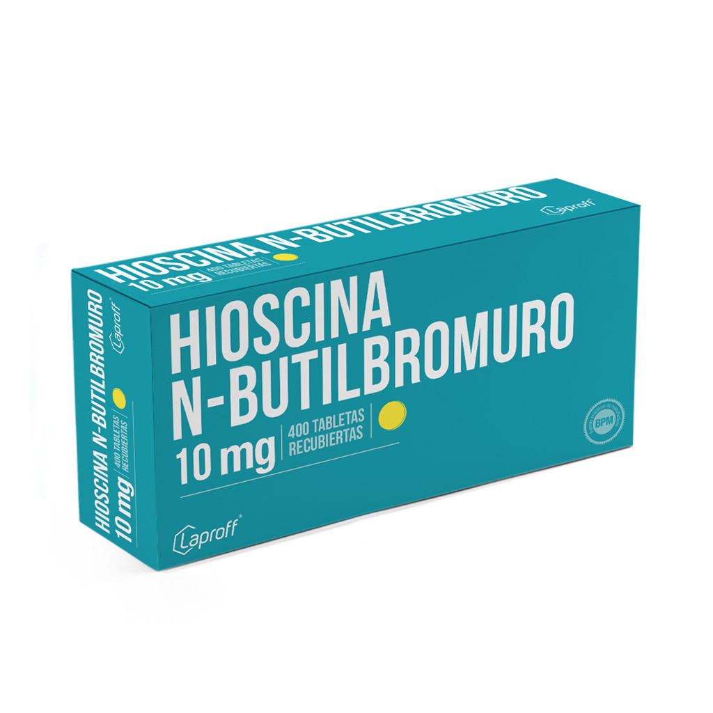 HIOSCINA BUTIL BROM 10MG X 400  LAPROFF