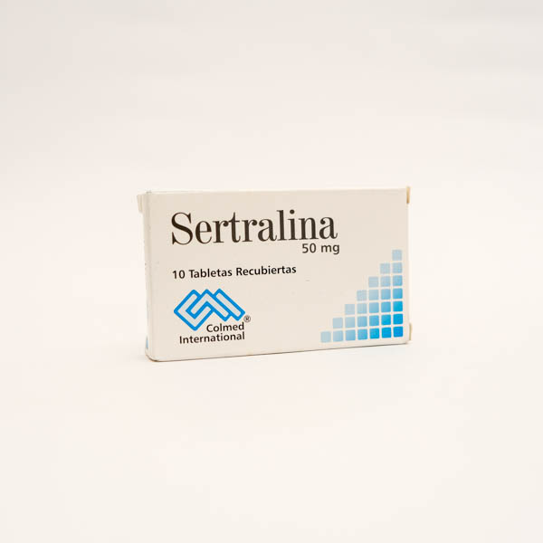 SERTRALINA TAB 50MG X 10  COLMED