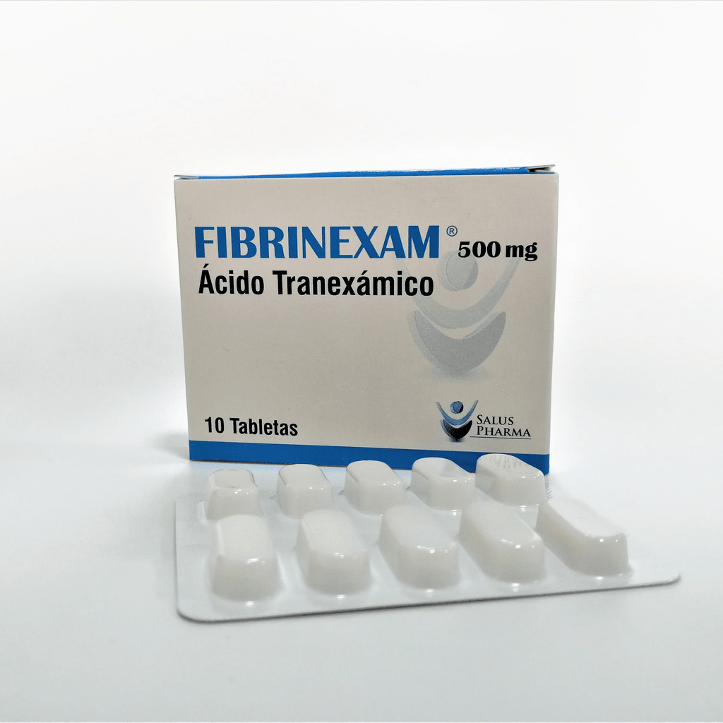 ACIDO TRANEXAMICO TAB 500MG X 10 FIBRINEXAM SALUS