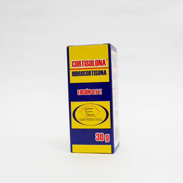 CORTISOLONA LOCION X 30ML HIDROCORT LABQUIFAR