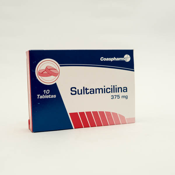 SULTAMICILINA TAB 375MG X 10  PC