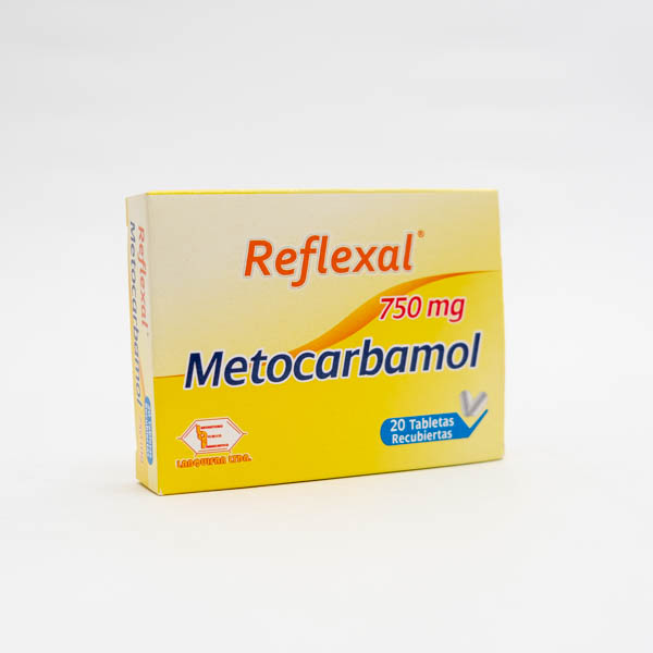 REFLEXAL TAB 750MG X 20 METOCARBA LABQUIFAR