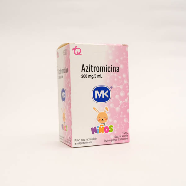 AZITROMICINA SUS 200MG X 15ML MK