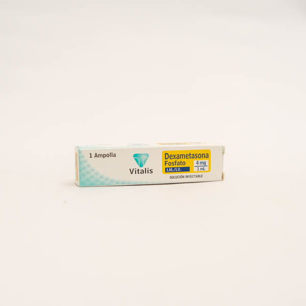 DEXAMETASONA AMP 4MG X 1 VITALIS