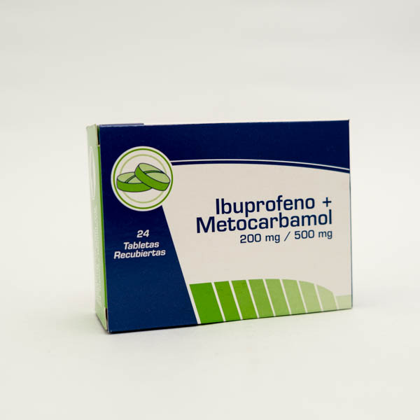 IBUPROFENO 200MG METOC X 24 PC