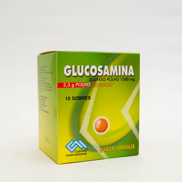 GLUCOSAMINA SOBRES X 15 NARANJA COLMED