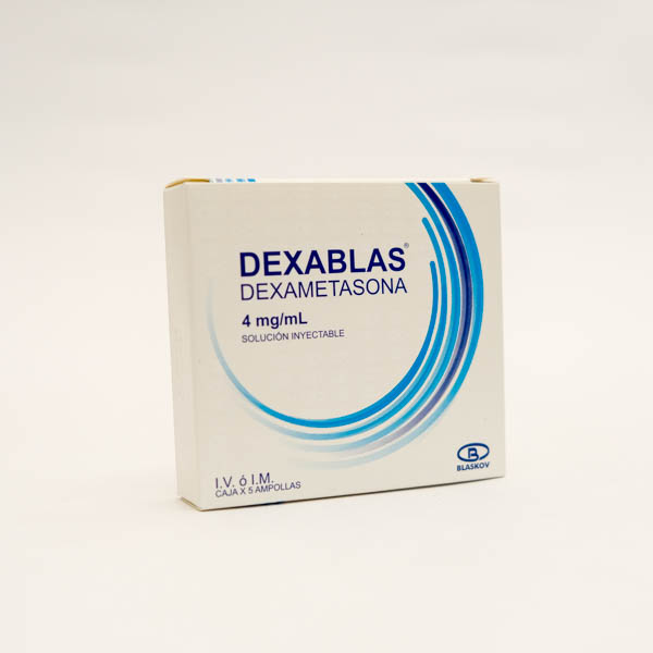 DEXAMETASONA AMP 4MG X 5 DEXABLAS BLASKOV