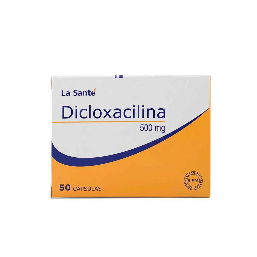 DICLOXACILINA CAP 500MG X 50  LSANTE