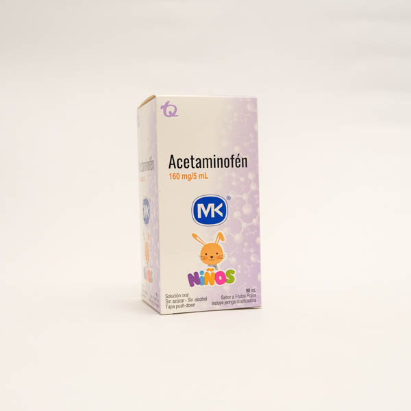 ACETAMINOFEN JBE 160MG X 90ML MK