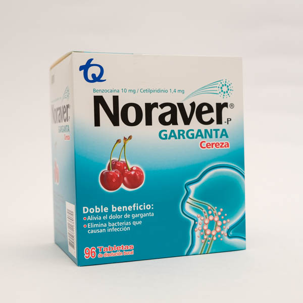 NORAVER PASTILLA CEREZA CJA X 96 MK